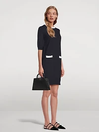 Hector Pointelle Sweater Dress