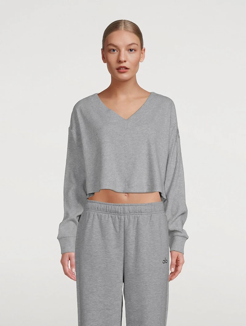 Muse V-Neck Pullover Sweater