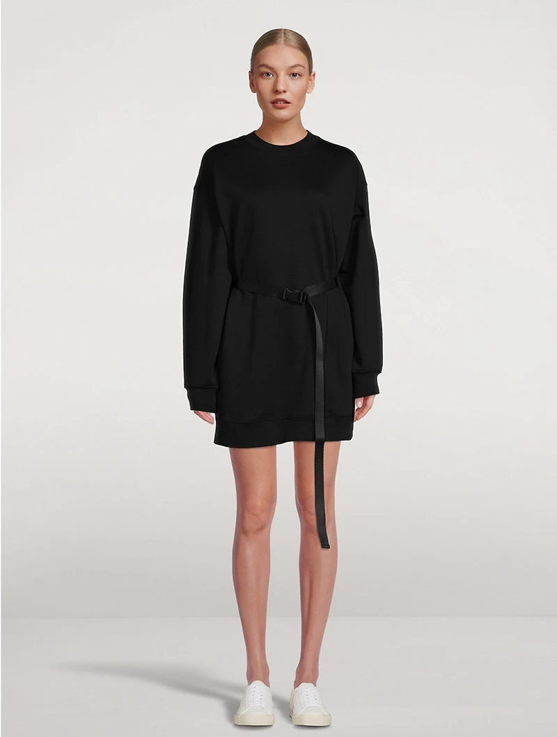 Cityscape Sweatshirt Dress