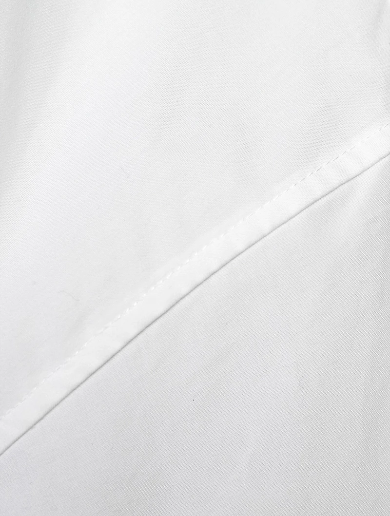Cropped Compact Cotton Shirt