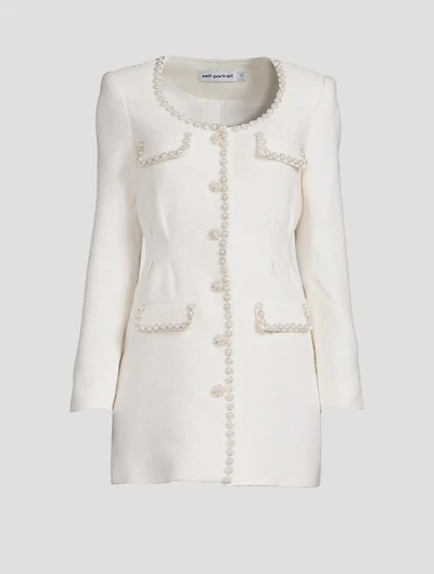 Boucle Tailored Mini Dress