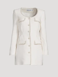 Boucle Tailored Mini Dress