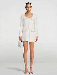 Boucle Tailored Mini Dress