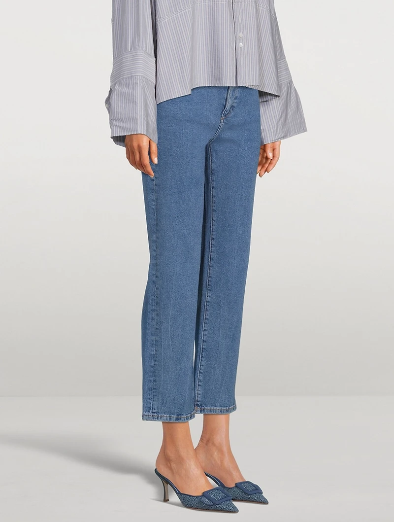 Patti High-Rise Straight Jeans
