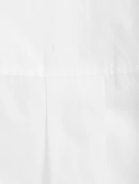 Poplin Shirt With Roll-Tab Sleeves