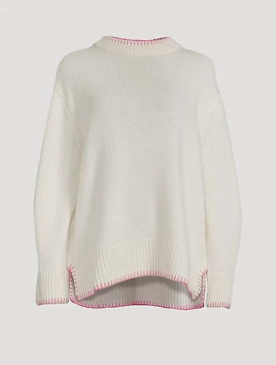 Agatha Cashmere Crewneck Sweater