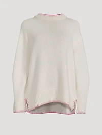 Agatha Cashmere Crewneck Sweater