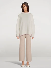 Agatha Cashmere Crewneck Sweater
