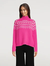 Nina Cashmere Turtleneck Sweater
