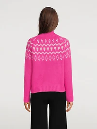 Nina Cashmere Turtleneck Sweater