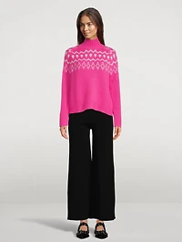 Nina Cashmere Turtleneck Sweater