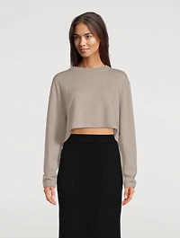 Chloe Cashmere Cropped Sweater