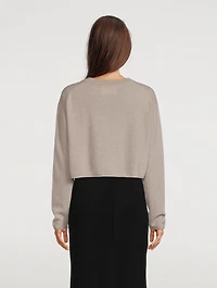Chloe Cashmere Cropped Sweater