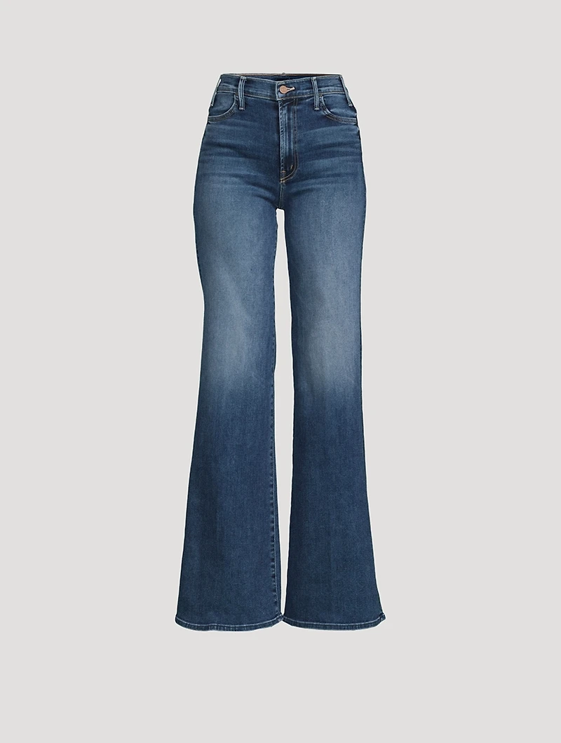 The Hustler Roller Heel Flare Jeans
