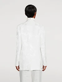 Blanchet Jacquard Satin Blazer
