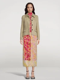 Vetty Cotton And Linen Jacket