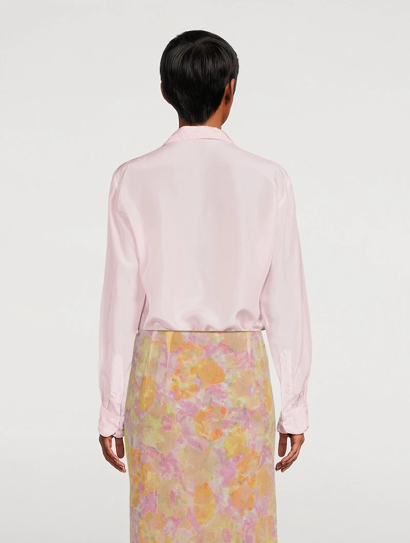 Clavelly Silk Shirt