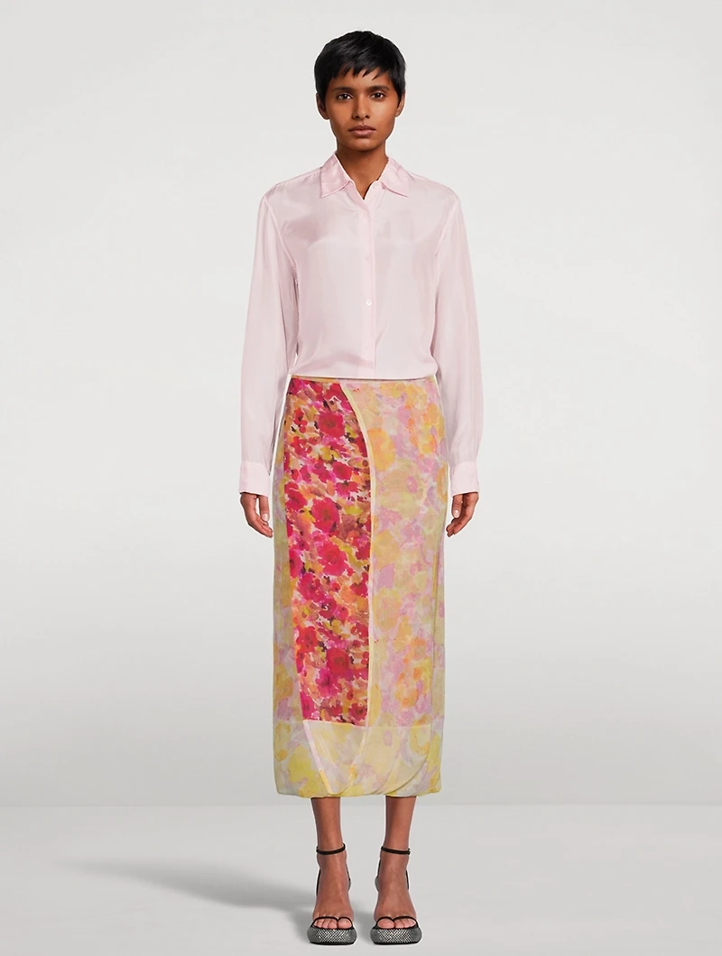 Clavelly Silk Shirt