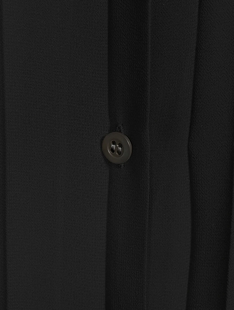 Clavelly Pleated Shirt