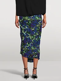Sina Ruffled Skirt Floral Print