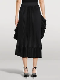 Seda Pleated Midi Skirt