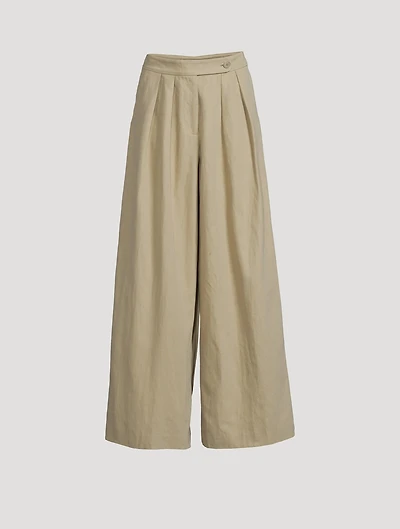 Pamplona Wide-Leg Trousers