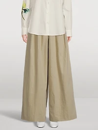 Pamplona Wide-Leg Trousers