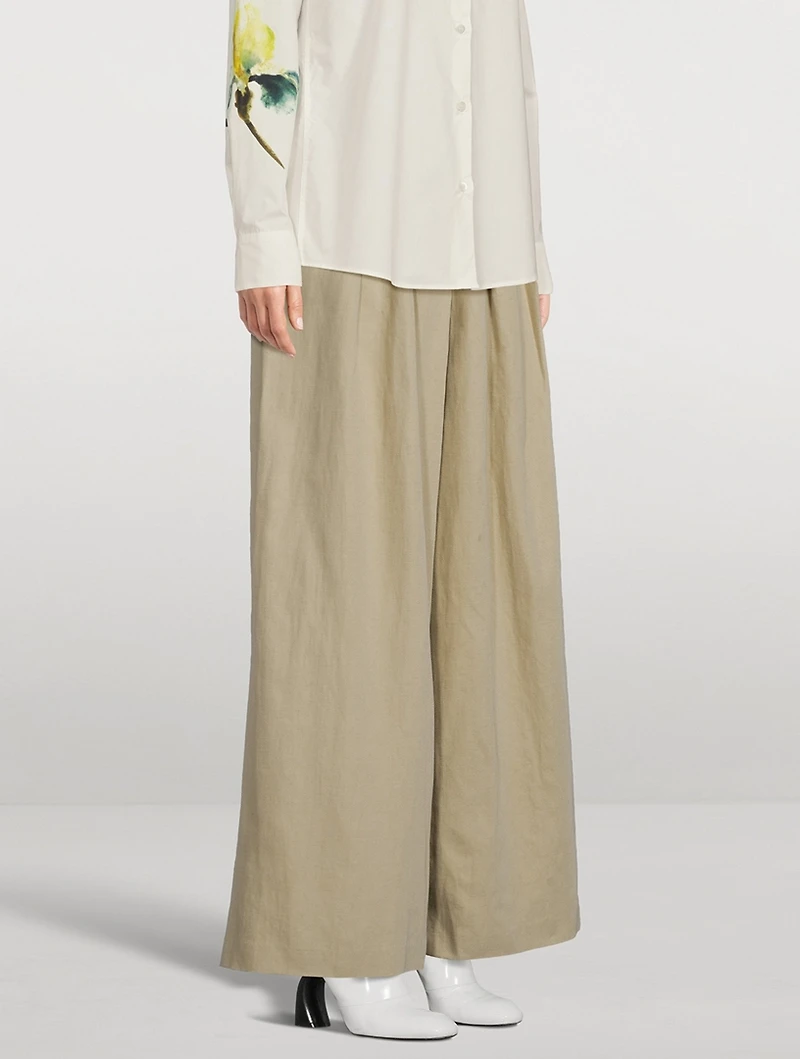 Pamplona Wide-Leg Trousers