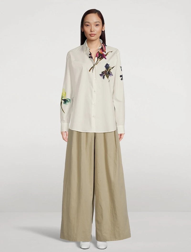 Pamplona Wide-Leg Trousers
