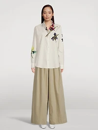 Pamplona Wide-Leg Trousers