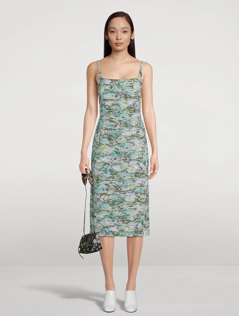 Deban Printed Midi Dress