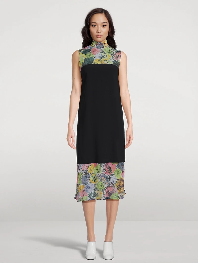 Dara Midi Dress Floral Print