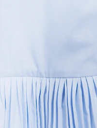 Debanas Midi Dress With Fan Detail