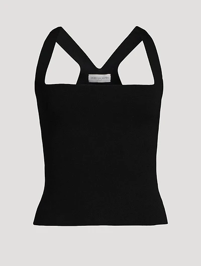 Tiny Rib-Knit Tank Top