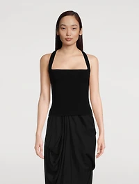Tiny Rib-Knit Tank Top