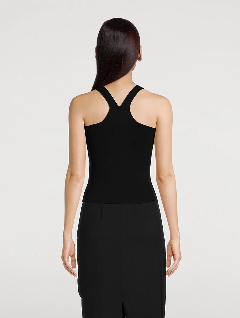 Tiny Rib-Knit Tank Top