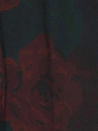 Puvis Wide-Leg Trousers Floral Print