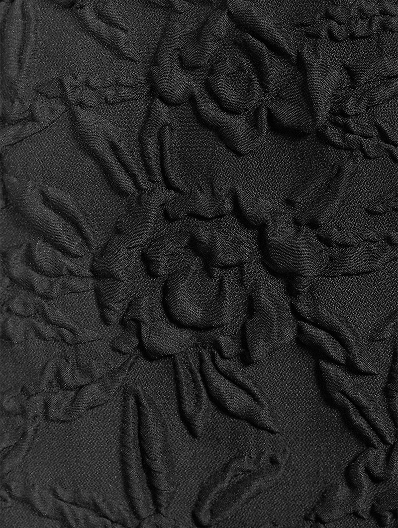 Deban Floral-Embossed Maxi Dress
