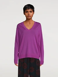 Tuna Merino Wool V-Neck Sweater