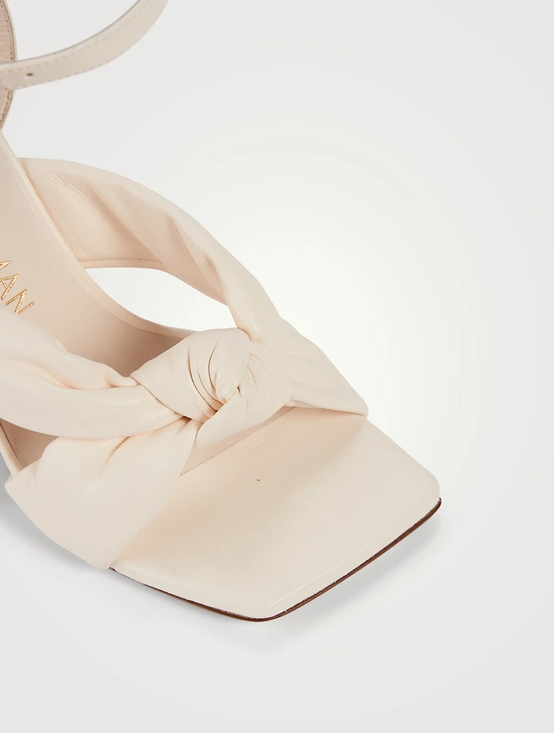 Playa Knotted Leather Sandals
