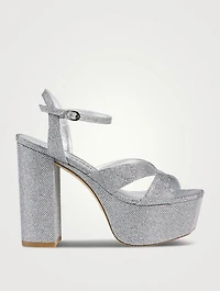 Miami Metallic Platform Sandals