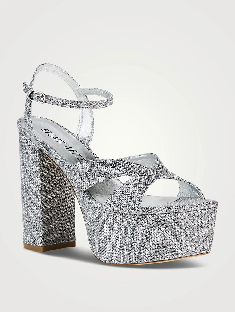 Miami Metallic Platform Sandals