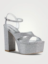 Miami Metallic Platform Sandals