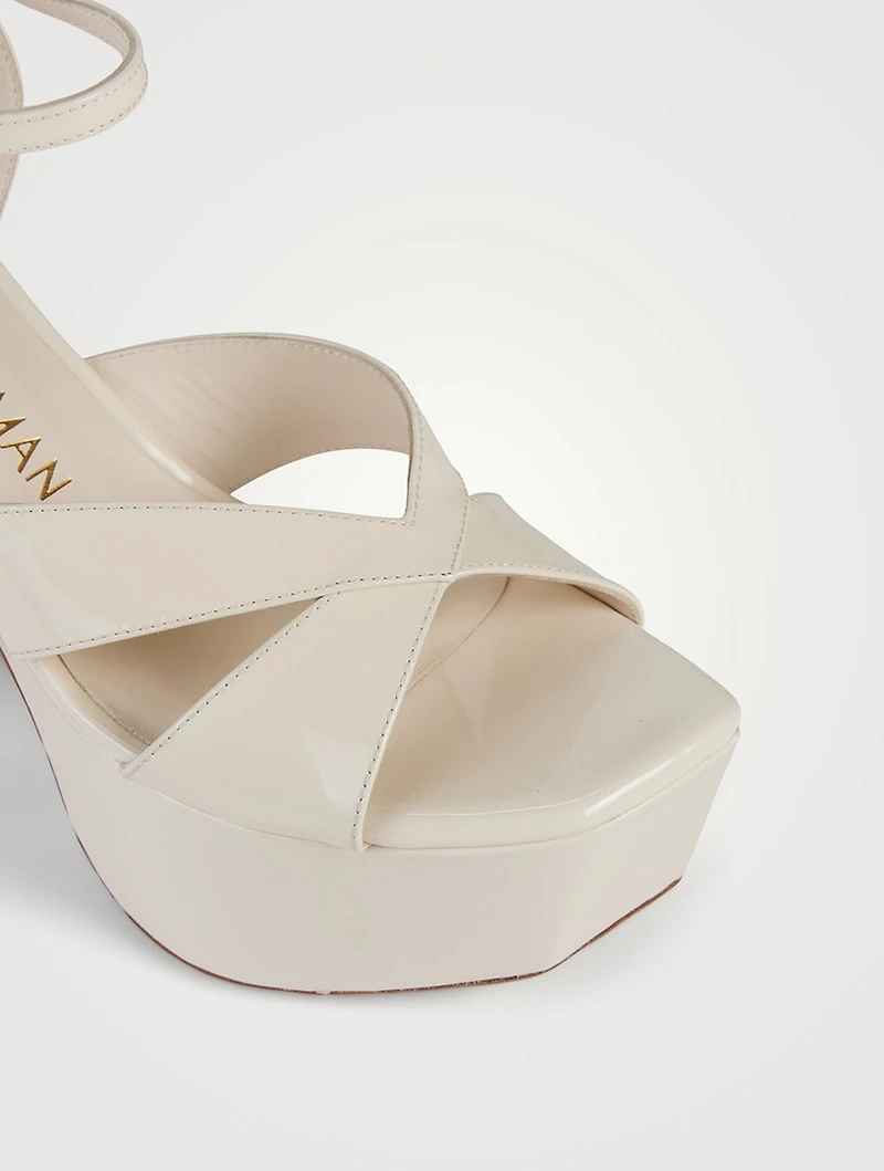 Miami Leather Platform Sandals