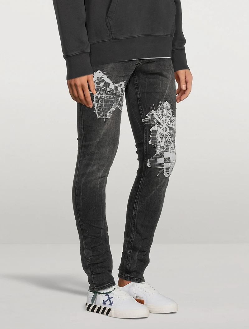 Chitch Streets Slim Tapered Jeans