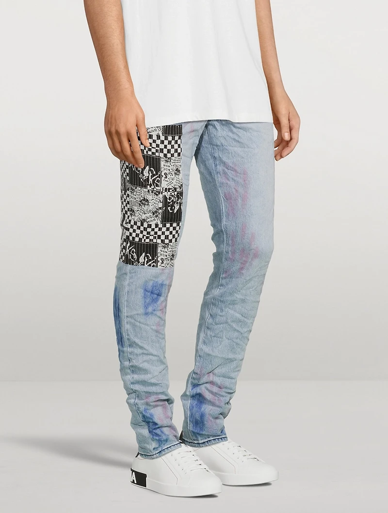 Chitch The Streets Kolor Slim Tapered Jeans