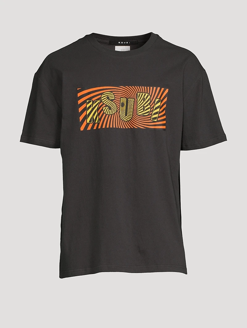 Spiral Biggie Cotton T-Shirt