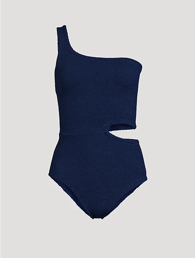 Lena Swim One-Shoulder One-Piece Swimsuit