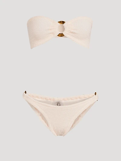 Gloria Bandeau Bikini Set