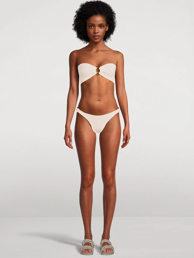 Gloria Bandeau Bikini Set